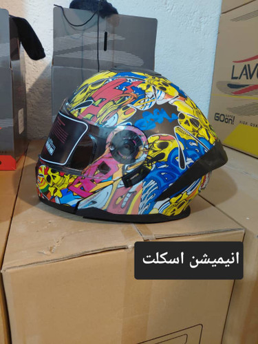 کلاه کاسکت رادین فک متحرک